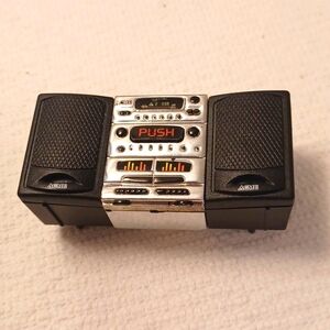VTG Mini Acme Boombox Radio Stereo Refrigerator Magnet